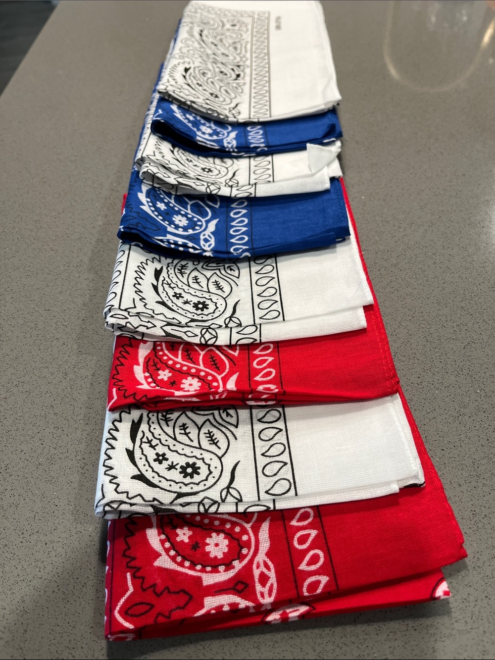 Set of 8 Bandanas